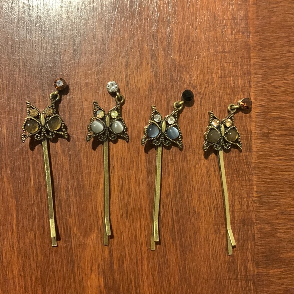 Butterfly Hair Pins